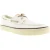 Sperry Helm 2-Eye Textiel Heren Witte Bootsschoenen