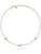 Philipp Plein Ketting  goud / transparant