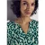 Street One Dames Gedessineerde blouse in Groen
