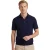 Tommy Hilfiger polo navy gebreid katoen en lyocell