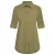 Plus Basics travelstof blouse – olijfgroen