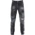 Dsquared2 Tidy Biker Jeans, Gedragen En Vervaagde Stijl, Zwarte Jeans