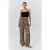 Hoge Taille Luipaardprint Wijde Pantalon