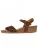 Bayton Sandalen met riem ‘Wodonga’  camel / zwart