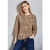 Street One Dames Gezellig shirt met print in Beige