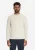 No-excess Pullover Crew Neck Melange Light Weight With Wool Sweater 014 Stone