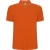 Roly Heren Pegaso Premium Effen Polo Shirt (Oranje)