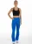Divina Sportbroek ‘Altum’  royal blue/koningsblauw