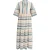 IZIA streepjesjurk maxi mahisha