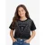 Guess Meisjes t-shirt midi zwart