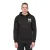 Henleys Heren Tapehen Hoodie (Zwart)