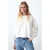MANGO TEEN sweater met backprint wit