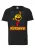 LOGOSHIRT Shirt ‘Pac-Man – Jumping’  blauw / geel / oranje / zwart