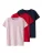 TWO SOON Shirt  navy / pink / bloedrood