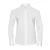 Russell Collection Oxford overhemd met lange mouwen voor dames (Wit)