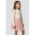 Orange Stars midi tule rok met glitters en print – lichtroze