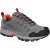 Hi-Tec Auckland Lite Leren Wandelschoenen Voor Dames In Staal/Koraal/Cool Grijs