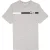 FILA Sidney Tee With Block Stripes Light Grey Melange