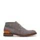 Floris van Bommel Crepi 13.08su suède veterschoenen taupe