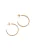 usha WHITE LABEL Oorbellen  rose-goud / zilver