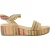 Dune London Lazer-sandalen met open teen en plateauzool voor dames (Veelkleurig)
