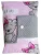 Land-Juwelen Luiertas  grijs / pink / lichtroze / wit