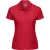 Russell Dames/Dames Klassiek Effen Poloshirt van Polycotton (Klassiek rood)