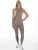 Divina Sportbroek ‘Sleek’  cappuccino / wit