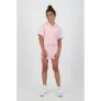 Raizzed blouse lichtroze