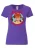 LOGOSHIRT Shirt  blauw / bruin / lila / rood