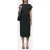 Closed Draped Dress Irish Coffee