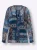 heine Blouse  blauw / marine / cognac / wit