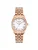 Régler Analoog horloge ‘Régler Infinité Steel Silver/Rose Gold – Pearl’  rose-goud