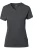 HAKRO Dames T-shirt koolstofgrijs, Effen