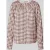 Christian Berg Woman Selection Regular fit blouse van satijn met blinde knoopsluiting