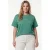 Colourful Rebel Curve T-shirt groen
