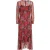 LK Bennett Beya Midi Dress Multicolor