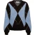 &Co Woman &co women trui berber dark chocolate multi