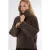 Dikke Textuur Coltrui Zip-Up Cardigan