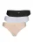 Yenita String ‘Invisible’  beige / zwart / wit