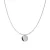 Luxenter mi sol 925 sterling zilveren ketting met gerhodineerde afwerking