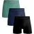 Muchachomalo Heren 3-pack boxershorts microfiber