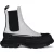 Alexander McQueen Tread Slick enkellaarzen wit
