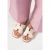 Wittchen Dames Leren H-vormige Sandalen Crème Natuurlijk Leer