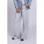 NIK&NIK wide leg casual broek lichtblauw