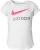 Nike Sportswear Shirt ‘Swoosh’  pink / zwart / wit