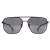 Police Aviator Heren Semi Mat Grijs Rook Spiegel SPLB36 Synth 1