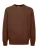 !Solid Trui ‘Ike’  bruin gemêleerd