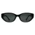 Ray-Ban RB4457D Bio Based 667787 gepolijst zwart donkergrijs zonnebril