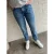 Cup of Joe Daisy mom fit blue denim